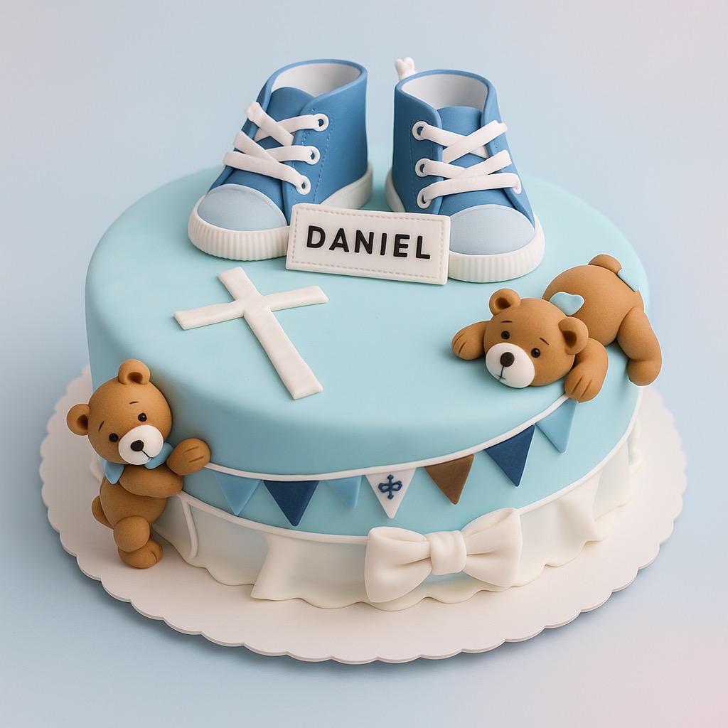🎂 Křestní dort pro malého andílka 🎂