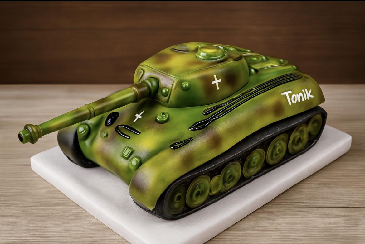 🎂🚜 Dort jako z bitevního pole! 🚜🎂